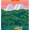 Affiche Sunset Jungle
