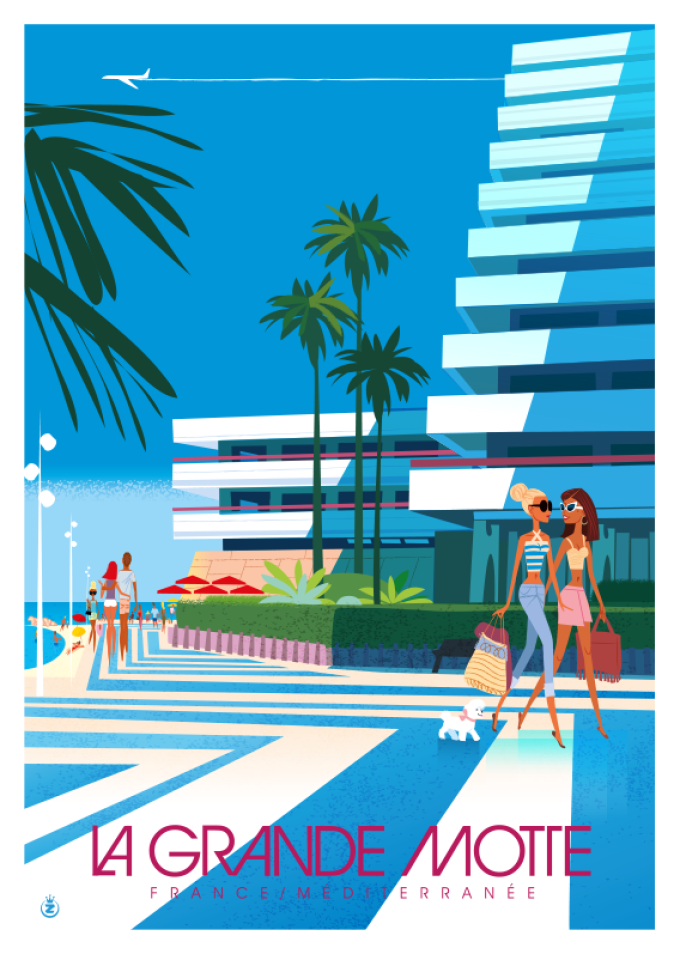 Affiche Promenade Chirac